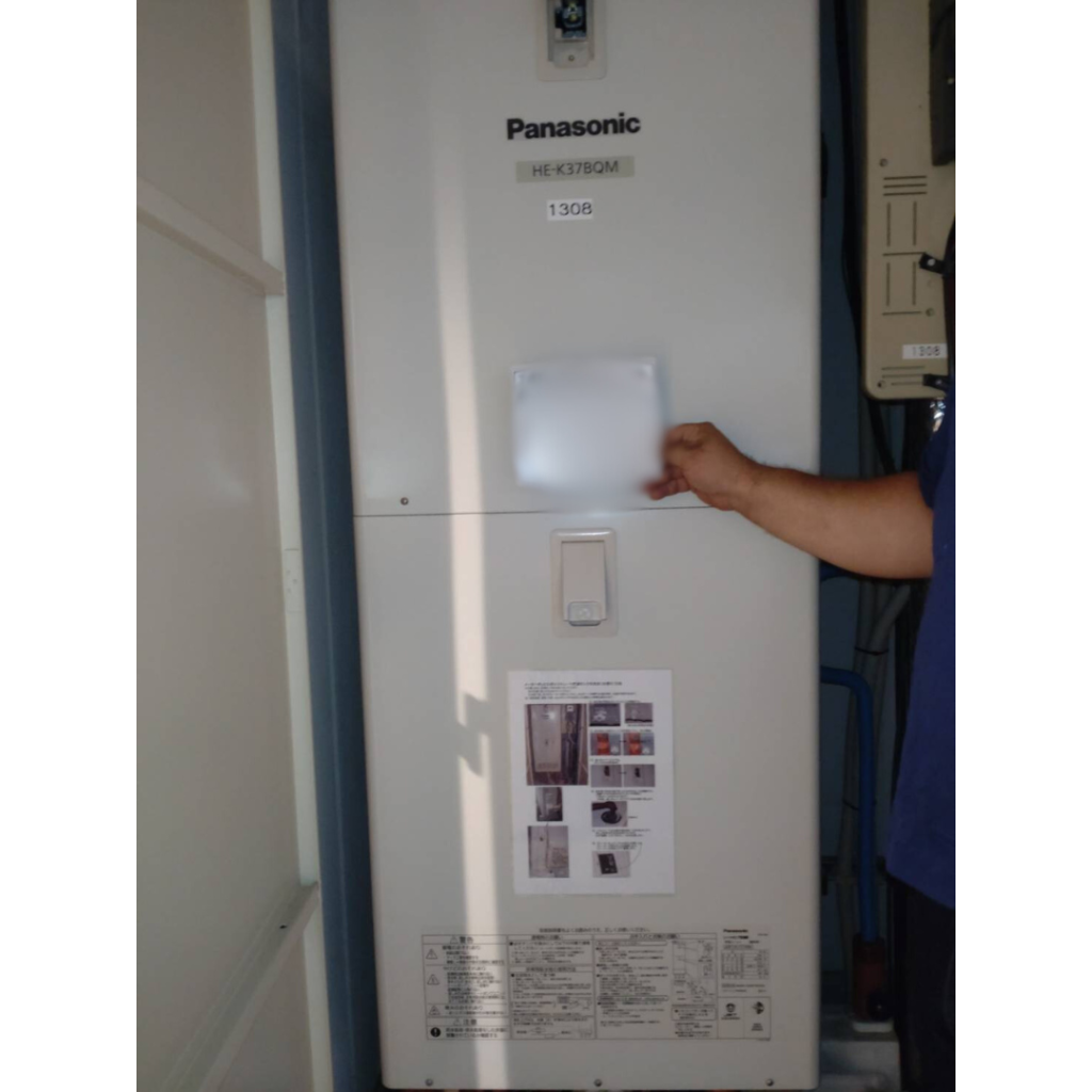 M様に【パナソニック】HE-AJ37LQHのエコキュート交換工事を行いました